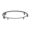 Nowoczesna lampa sufitowa czarny minimalistyczny plafon FOURTY ROUND IX BLACK 11950 Nowodvorski Lighting 